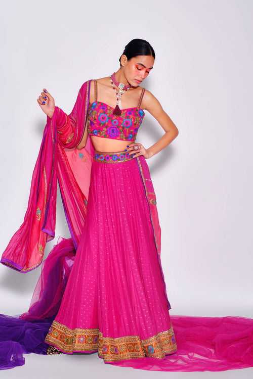 Pink Lehenga