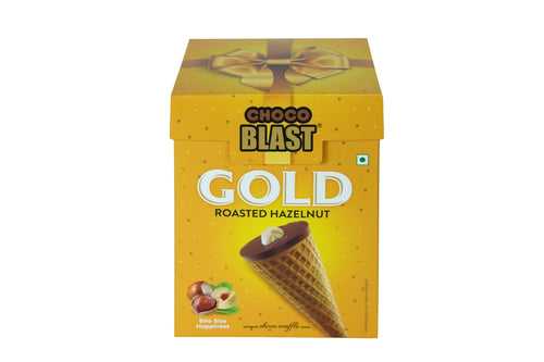 PURE TEMPTATION CHOCOBLAST GOLD ROASTED HAZELNUT FRIEND PACK 1X10