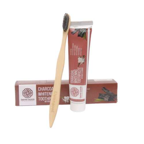 DamnGood Charcoal Herbal Tooth Paste For Teeth Whitening