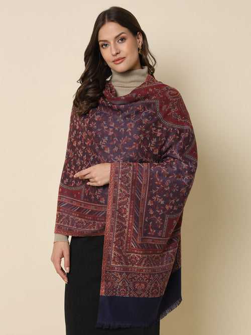 Pashmoda Women's Kaani Woven Design Stole (Size : 71X203 CM)