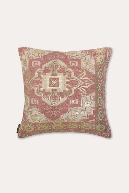 Pink tribal foil cushion Cover