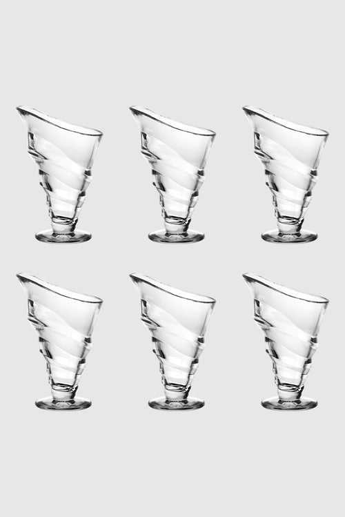 Set Of 6 Ice-cream Cups Circée