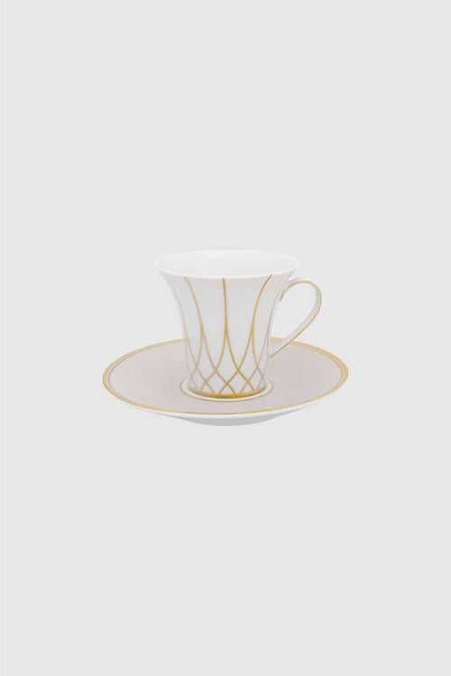 Terrace - Set Of 4 Consomme Cup & Saucer