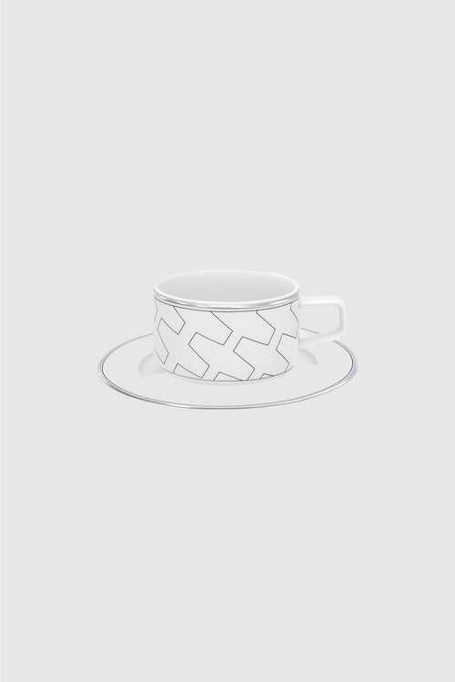 Trasso - Set Of 4 Tea Cup & Saucer