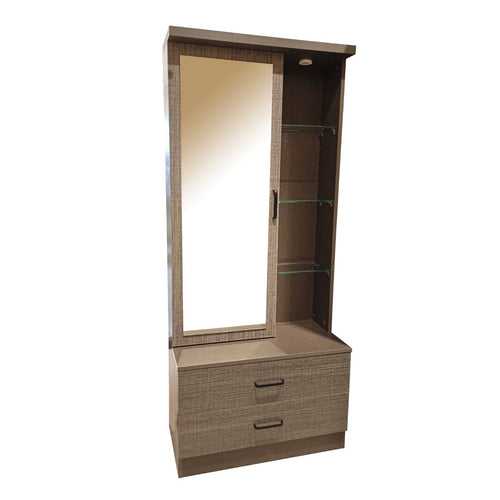 UW-2716 JAMAICA-DRESSER+MIRROR(SLATE-GREY)