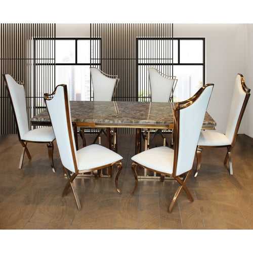 ZENITH DINING TABLE SET WITH MANOR CHAIRS