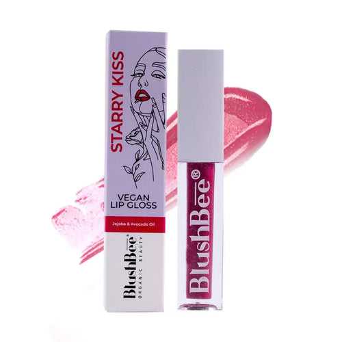 Vegan lip gloss Pack of 3 (Select any 3 Shades) - (2.5ml x 3)