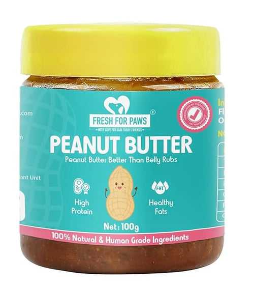 Fresh For Paws Hemp Peanut Butter 100 gram