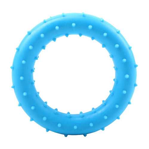 PetVogue, Ring shaped, Rubber Dental Teething Spike Chew Toy,for Puppies, Assorted colours