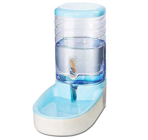 PetVogue Pet Water Feeder,Pet Automatic Waterer, Dog Water Dispenser, 3.8 Liters Cat Dog Food and Water Dispenser(Blue)