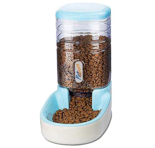 PetVogue Pet Feeder Food Dispenser for Dogs & Cats,Self-Dispensing Gravity Pet Food Feeder