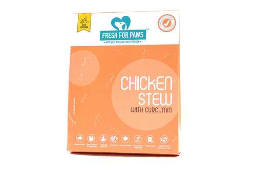 Fresh For Paws Chicken Curcumin, Dog Wet Treat