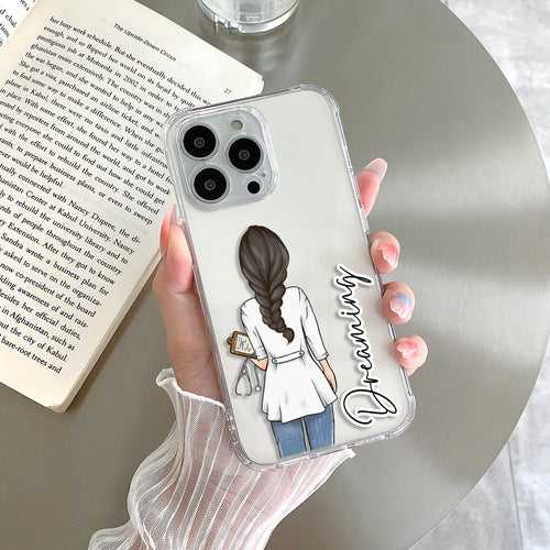 Doctor Customized Transparent Silicon Case For Motorola