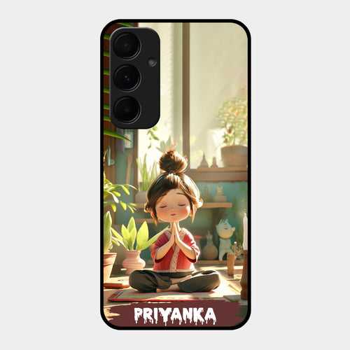 Yoga Glossy Metal Case Cover For Samsung