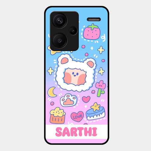 Sheep Glossy Metal Case Cover For Redmi