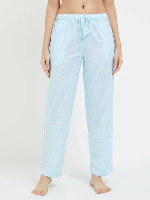 Fruit of the Loom FWPP01 Unwind Viscose Women's Woven Sleep Pant - Color/Print May Very