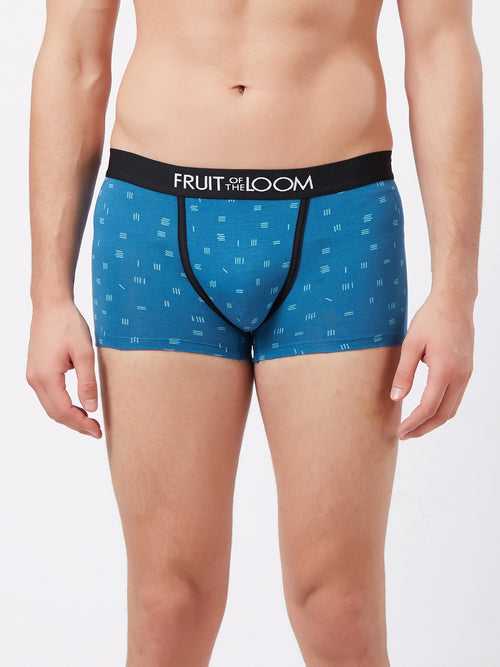 Fruit of the Loom MTR14 Cotton Trunks for Men | 4 Way Stretch Trunks | Contoured Design with Soft Waistband | Breathable Fabric | Double Layered Pouch | Snug Fit