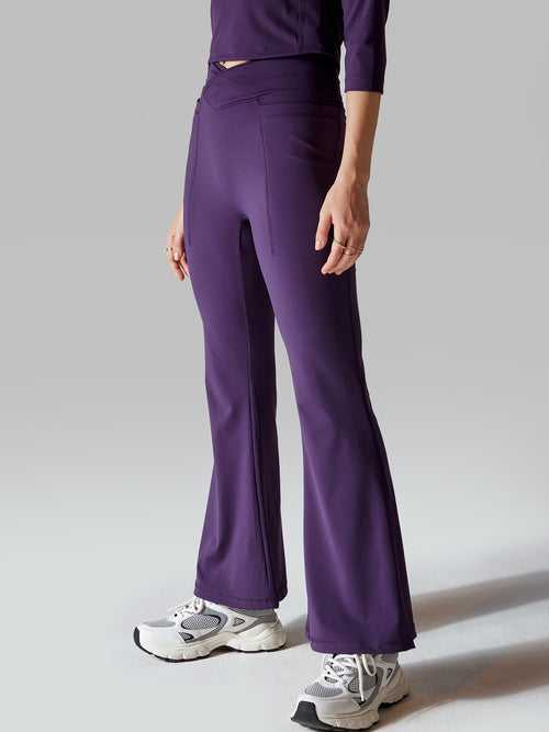 Iris Purple Petite Hourglass Leggings