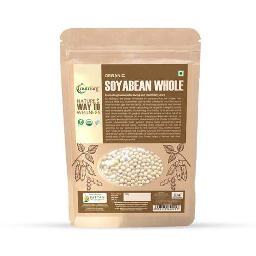Nutriorg Organic Soyabean Whole