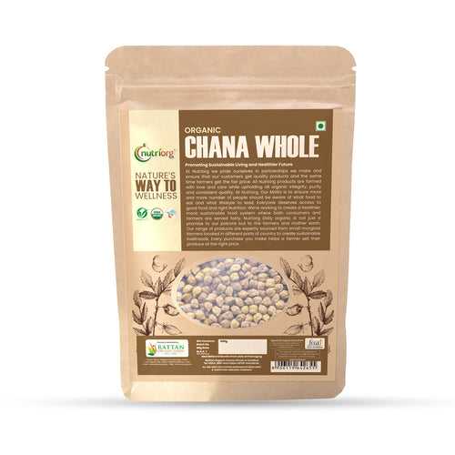 Nutriorg Organic Chana Whole