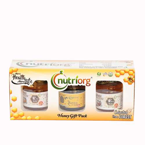 Nutriorg Certified Organic Honey Gift Pack 150g