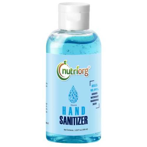 Nutriorg Elovra Liquid Hand Sanitizer 100 ml ( Pack of 6)