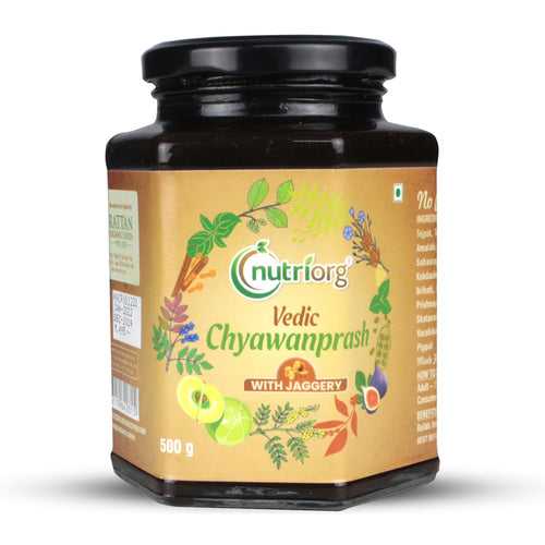 Nutriorg Vedic Chyawanprash with Jaggery 500g