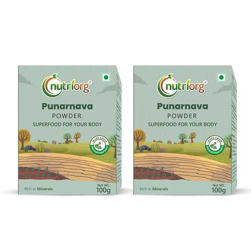 Nutriorg Punarnava Powder 200g (Pack of 2*100g)
