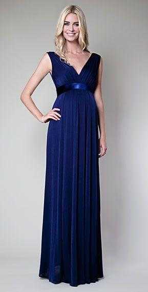Rent A Royal Blue Long maternity maxi dress