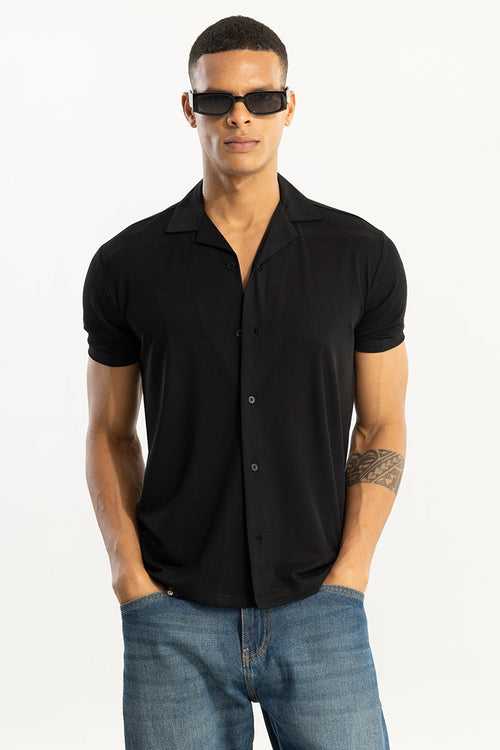 Dashy Black Shirt | Relove