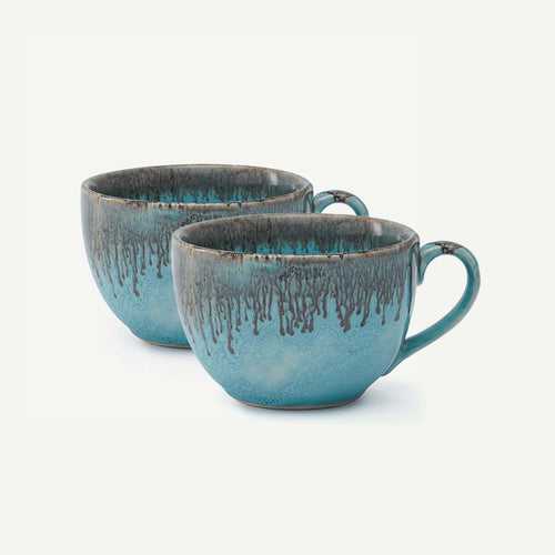 DRIP CERAMIC CUP - SET OF 2