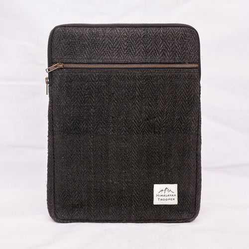 Hemp Laptop Sleeve Bag | Black | 13-14 inches