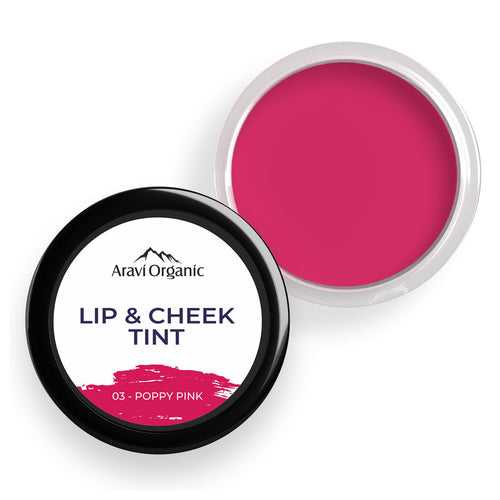Lip & Cheek Tint | Creamy Matte Finish | Poppy Pink | 8 g