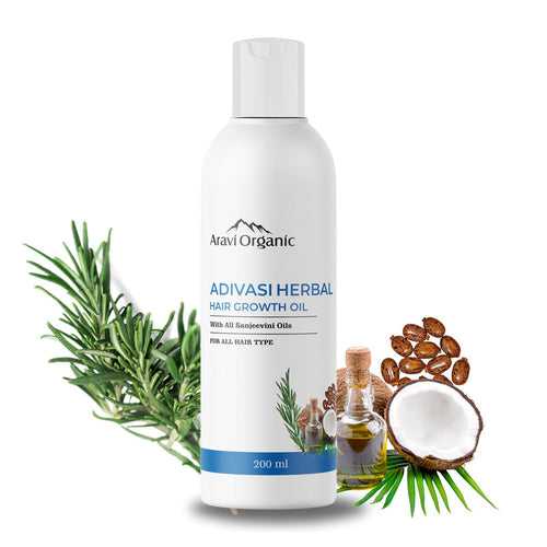 Adivasi Herbal Hair Oil | Hair Growth & Nourish Scalp | 200 ml