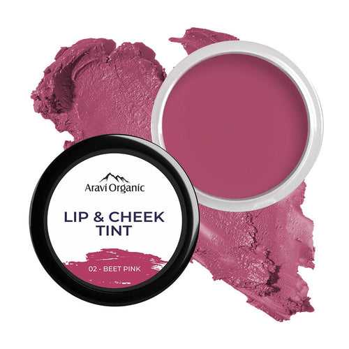 Lip & Cheek Tint | Creamy Matte Finish | Beet Pink | 8 g