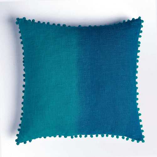 Harmony Cotton Cushion Cover | Turquoise