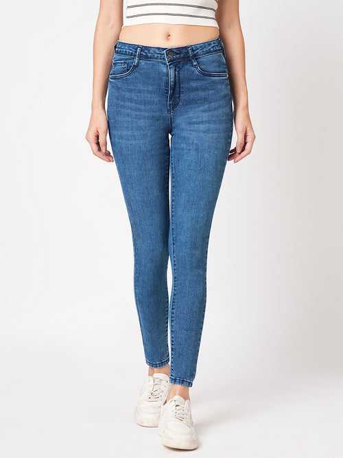 Women High-Rise Skinny Fit Jeans