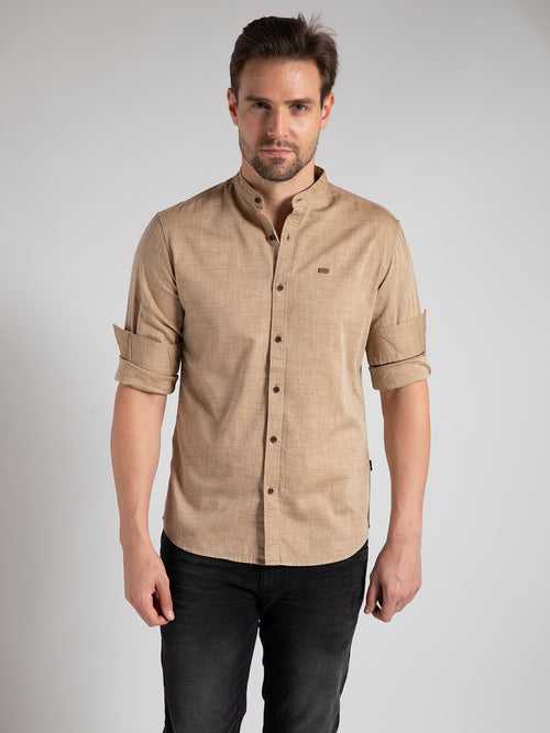 Men Solid Shirt