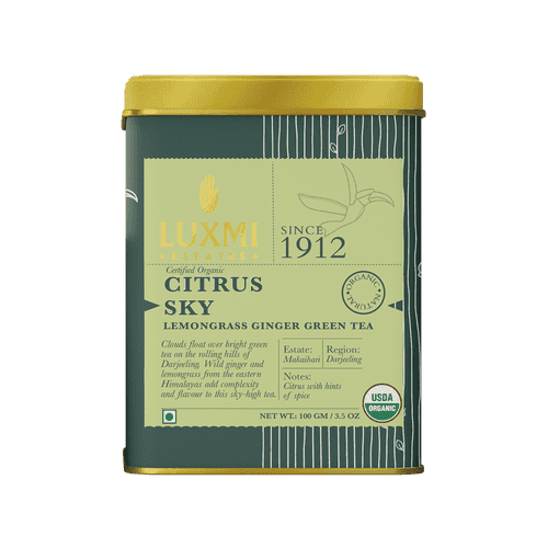 Lemongrass Ginger Green Tea | 100gm | Organic Green Tea