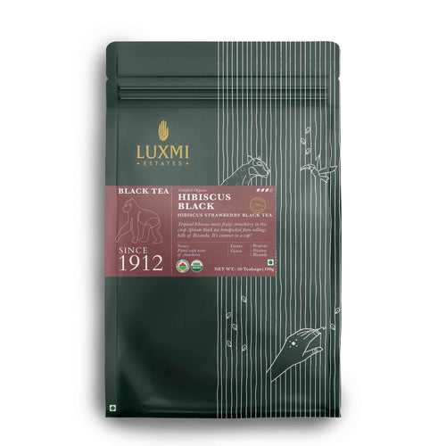 Hibiscus Black Tea | 50 Tea Bags | Organic Black Tea