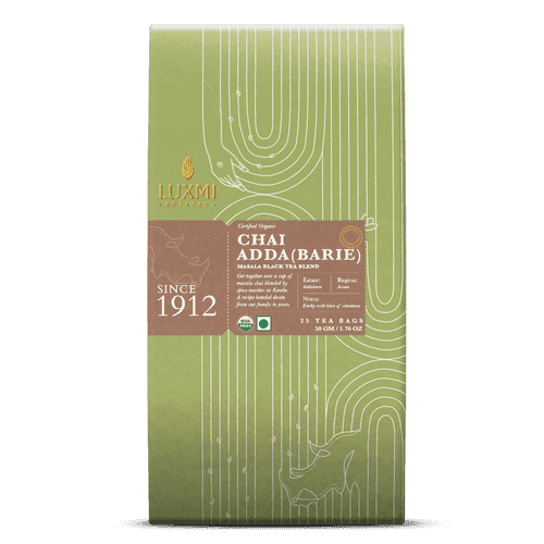 Organic Chai Adda-Barie | 25 Tea Bags | Organic Masala Chai