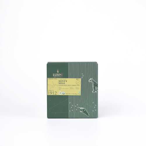 Organic Minty Mile | 15 Tea Bags | Organic Green Tea