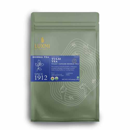 Tulsi Tea | 50 Tea Bags | Organic Herbal Tea