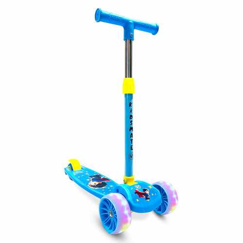 Kidsmate Rider Pro Kick Scooter with Broad PU LED Wheels
