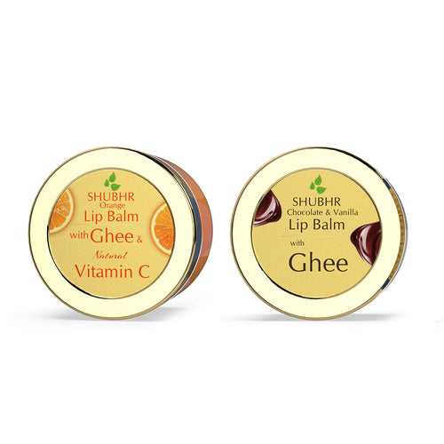 Shubhr Lip Balm & Gloss (Pack of 2*10g)