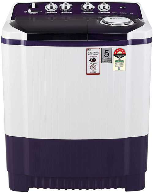 LG 8.5 kg Semi Automatic Top Load Washing Machine, Color: Purple (P8535SPMZ)