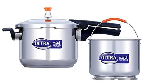 Elgi Ultra Stainless Steel Diet Cooker (Silver ) 3 L