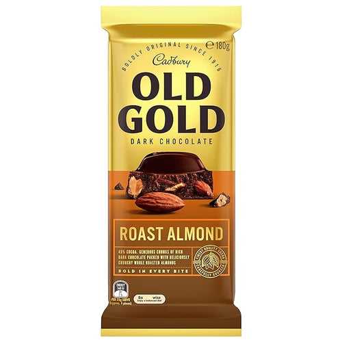Cadbury Old Gold Roast Almonds Chocolate