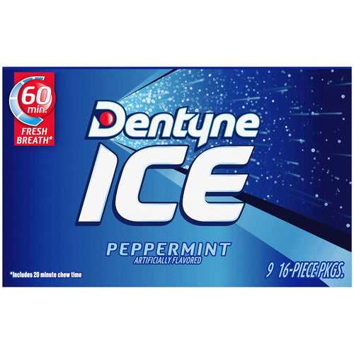 Dentyne Ice Peppermint gum