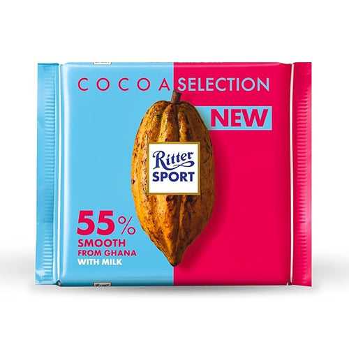 Ritter Sport Cocoa Selection 55% Chocolate 100gm